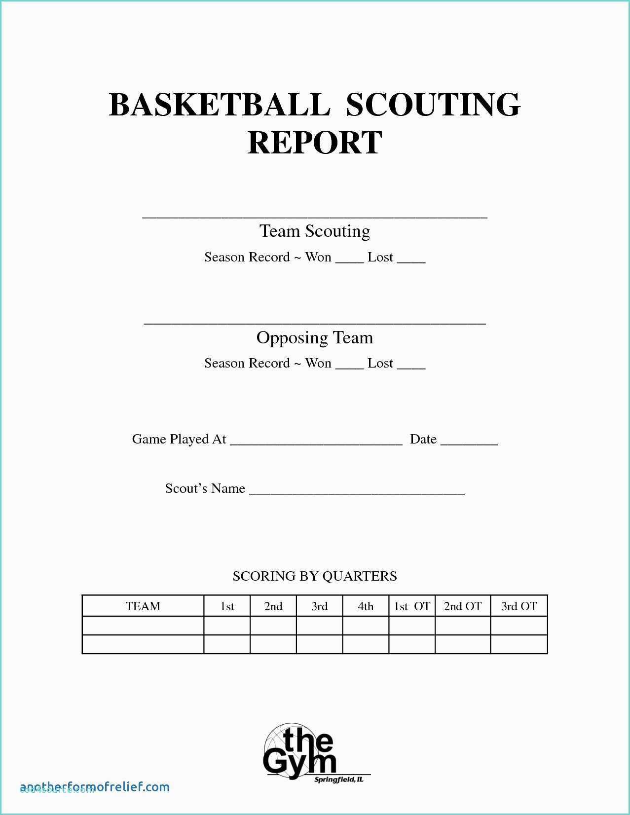 775 Basketball Scouting Report Template Sheets Intended For Scouting Report Template Basketball