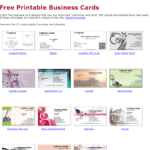 8 Best Places To Find Free Business Card Templates For Free Business Cards Templates For Word