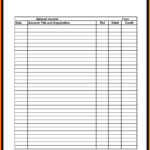 8+ General Journal Ledger Template – Manual Journal Inside Double Entry Journal Template For Word