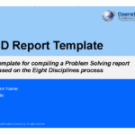 8D Report Template (Powerpoint) Within 8D Report Format Template