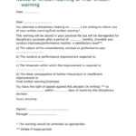9+ Disciplinary Warning Letters – Free Samples, Examples Intended For Investigation Report Template Disciplinary Hearing