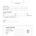 9+ Holiday Request Form Templates – Pdf, Doc | Free In Check Request Template Word