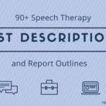 90+ Speech Therapy Test Descriptions At Your Fingertips Intended For Speech And Language Report Template