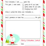 A Letter To Santa Template | Template Business Throughout Santa Letter Template Word