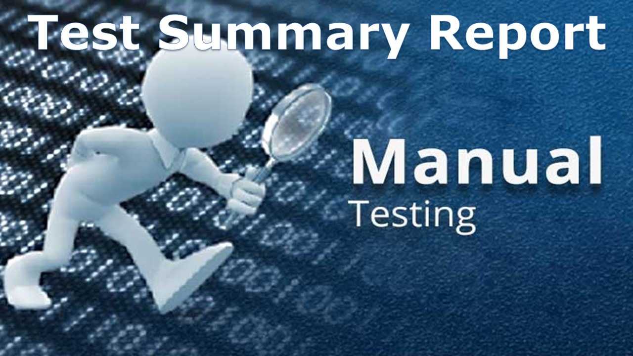 A Sample Test Summary Report – Software Testing With Regard To Test Closure Report Template
