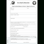 Accident And Injury Form Books – Primary Print People Regarding Accident Report Form Template Uk