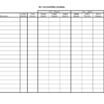 Accounting Ledger Worksheet | Printable Worksheets And Regarding Blank Ledger Template