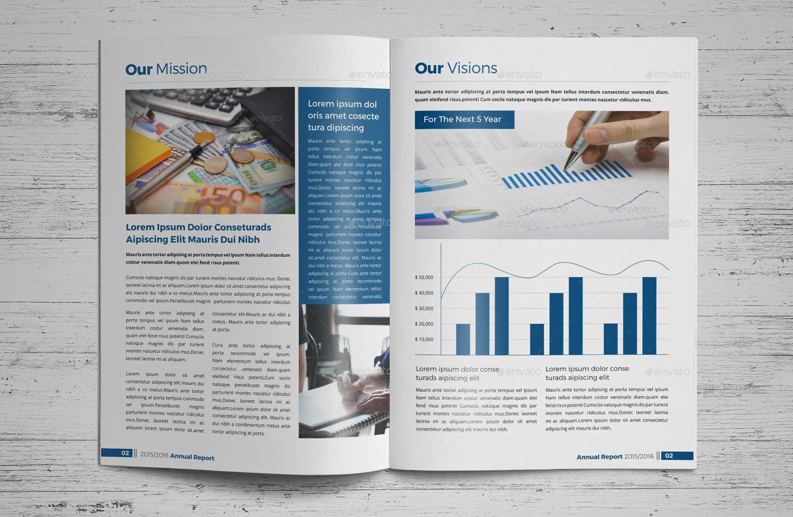 Annual Report Brochure Indesign Template 3 Inside Ind Annual Report Template