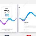 Annual Report Cover Template Design For Business Document Page.. Pertaining To Report Front Page Template