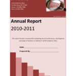 Annual Report Template Within Word Annual Report Template