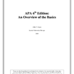 Apa Dissertation Format Template Edition Sample Paper Zaloy Intended For Apa Word Template 6Th Edition