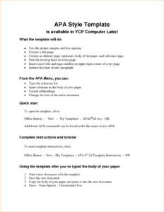 Apa Outline Template Word - Karan.ald2014 within Apa Research Paper Template Word 2010