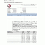 Appendix K – Sra Report Template | Airport Safety Risk For Risk Mitigation Report Template