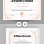 Appreciation Certificate Template Intended For Graduation Certificate Template Word