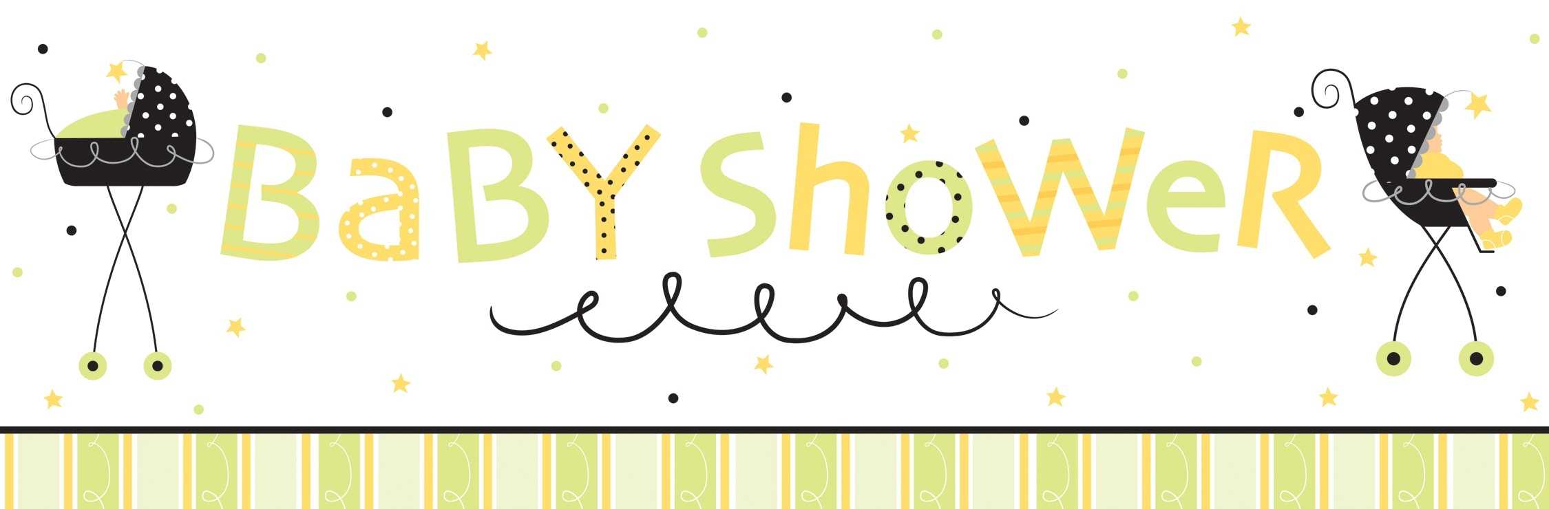 Baby Shower Banner Clipart With Regard To Baby Shower Banner Template