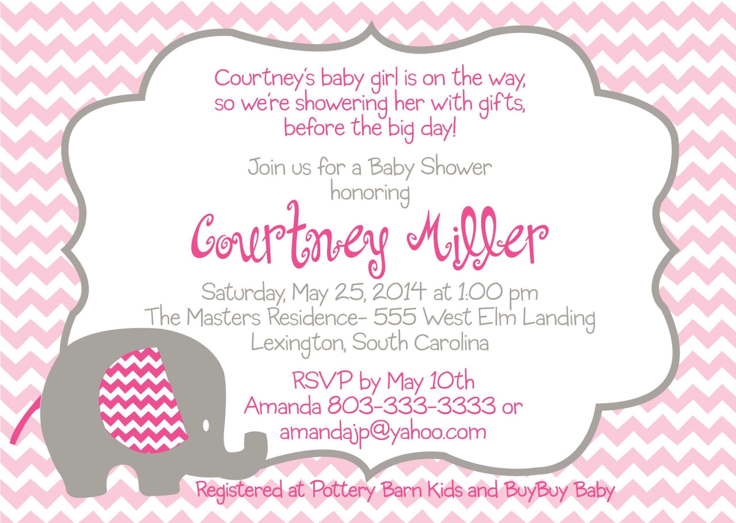 Baby Shower Invitation : Free Baby Shower Invitation For Free Baby Shower Invitation Templates Microsoft Word