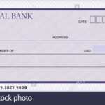 Bank Cheque Stock Photos & Bank Cheque Stock Images – Alamy Regarding Blank Cheque Template Uk