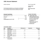 Bank Statement Template – Fill Online, Printable, Fillable With Regard To Blank Bank Statement Template Download