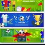 Banners For Football Or Soccer Sport Club For Sports Banner Templates