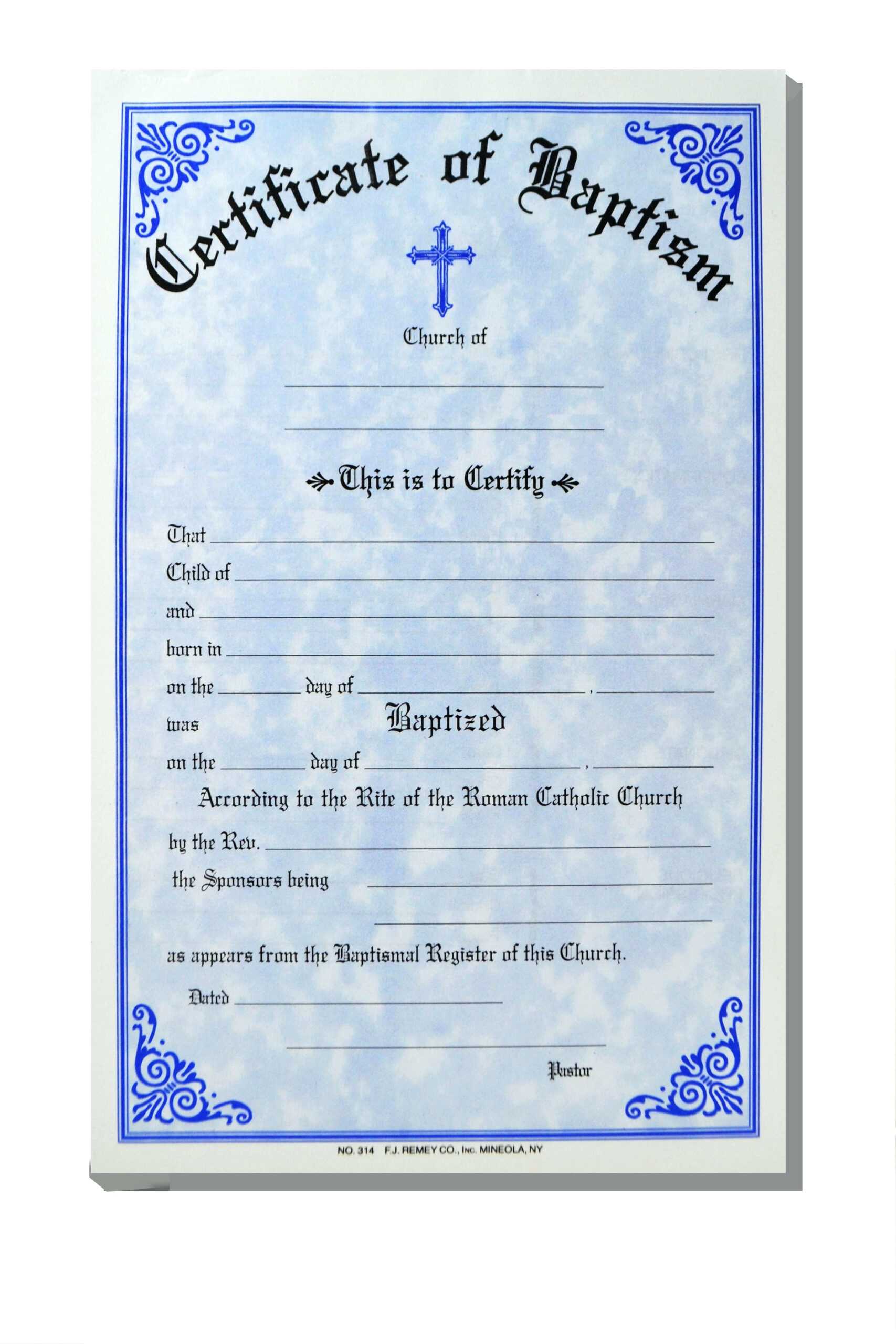 Baptism Certificate Template Word – Heartwork Throughout Baptism Certificate Template Word