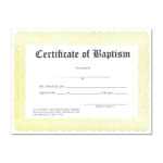 Baptism Certificate Template Word – Heartwork Throughout Baptism Certificate Template Word