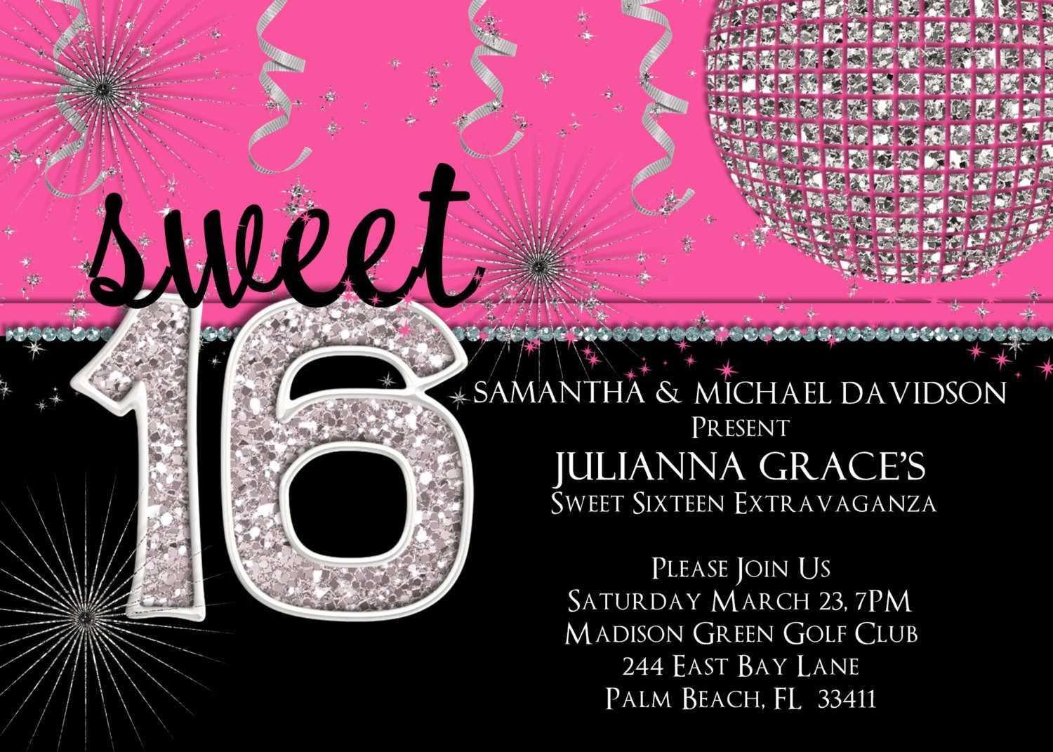 Best 54+ Sweet Sixteen Backgrounds On Hipwallpaper | Sweet In Sweet 16 Banner Template