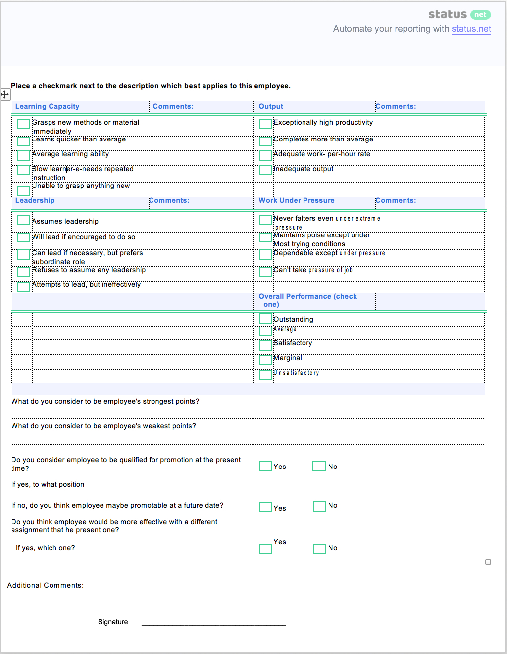 Best Progress Report: How To's + Free Samples [The Complete For Staff Progress Report Template