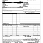 Bill Of Lading Form – Fill Online, Printable, Fillable Regarding Blank Bol Template