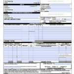 Bill Of Lading Template For Excel | Bill Of Lading Form For Blank Bol Template