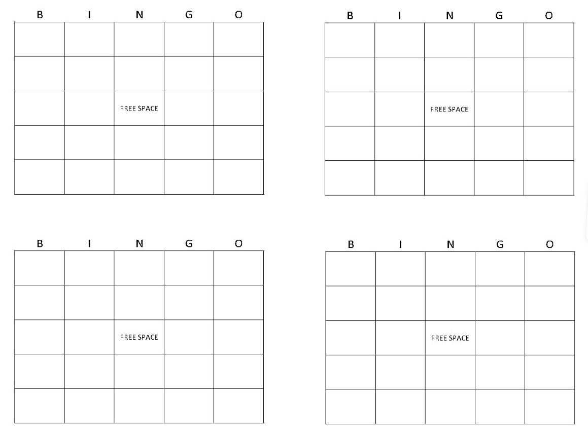 Bingo Card Maker | Make Bingo Cards » Template Haven Pertaining To Blank Bingo Card Template Microsoft Word