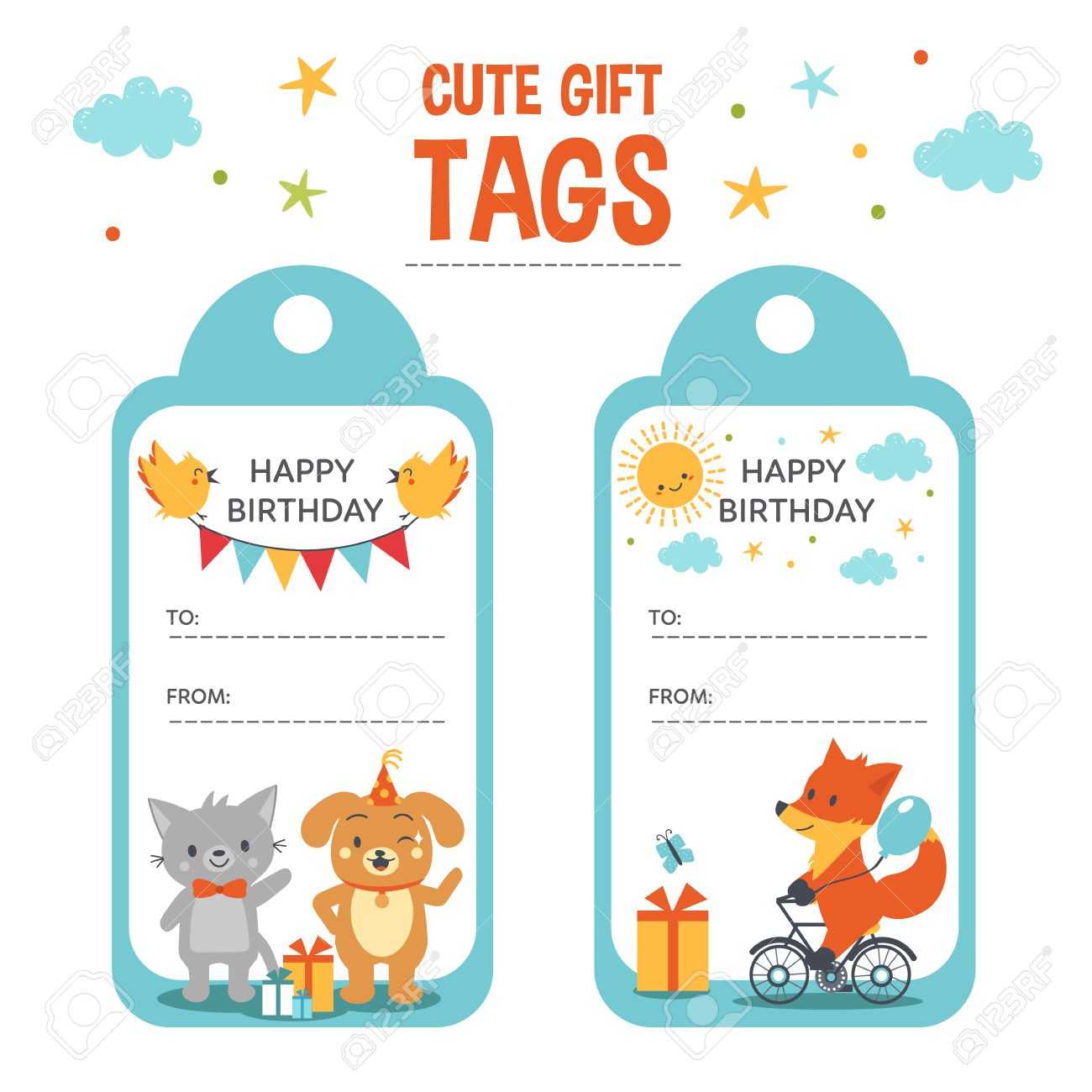 Birthday Tags Template – Karan.ald2014 Regarding Free Gift Tag Templates For Word