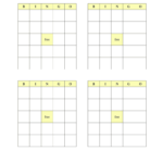 Blank Bingo Cards Printable – Fill Online, Printable For Blank Bingo Template Pdf