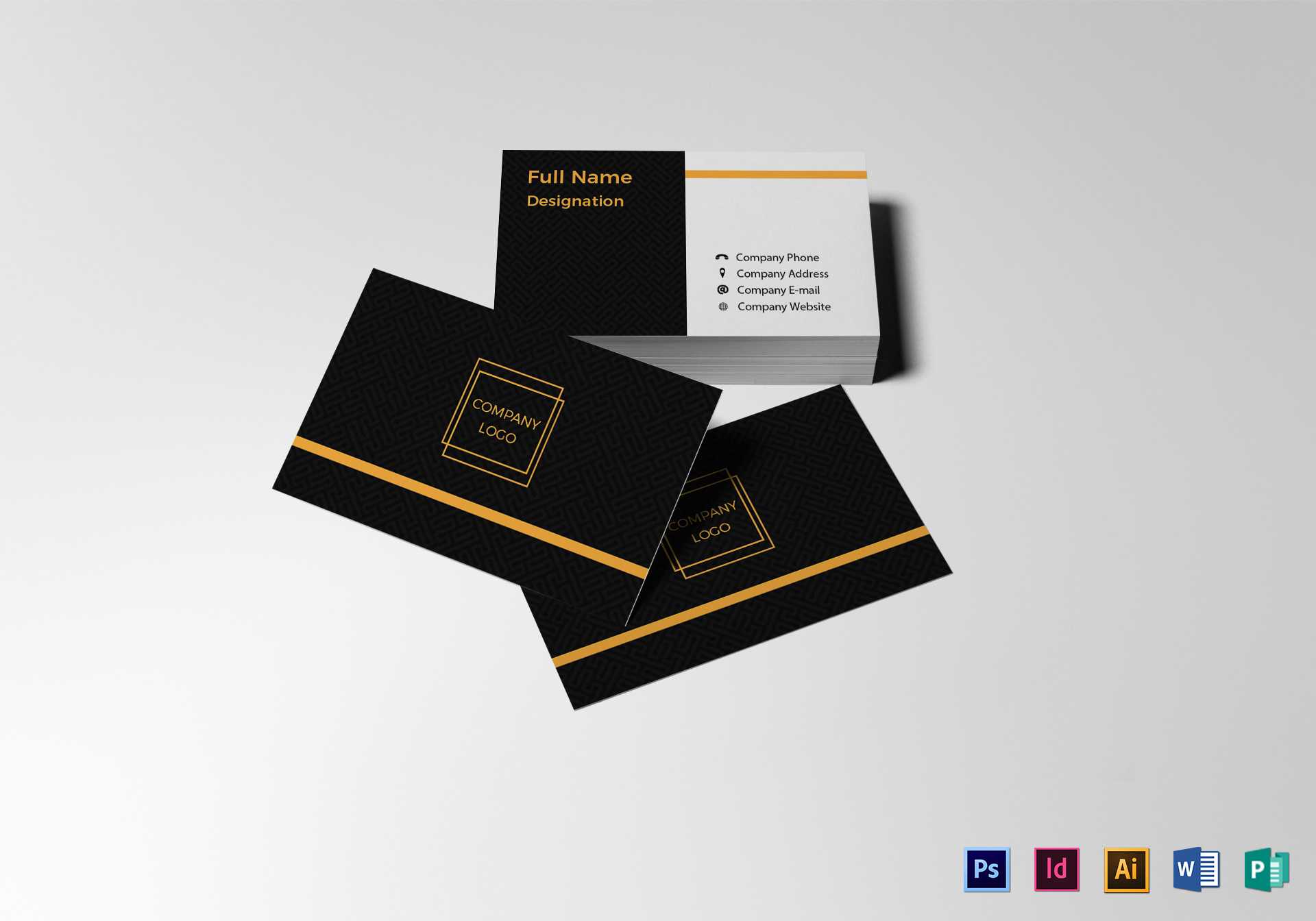 Blank Business Card Template Intended For Blank Business Card Template For Word