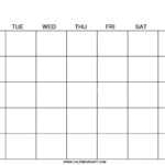 Blank Calendar – Calendarkart For Blank Calander Template