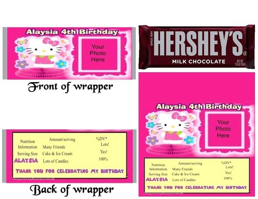 Blank Candy Bar Wrapper Template For Word – Harryatkins Regarding Blank Candy Bar Wrapper Template For Word