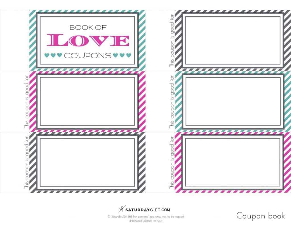 Blank Coupon Book – Karan.ald2014 With Love Coupon Template For Word