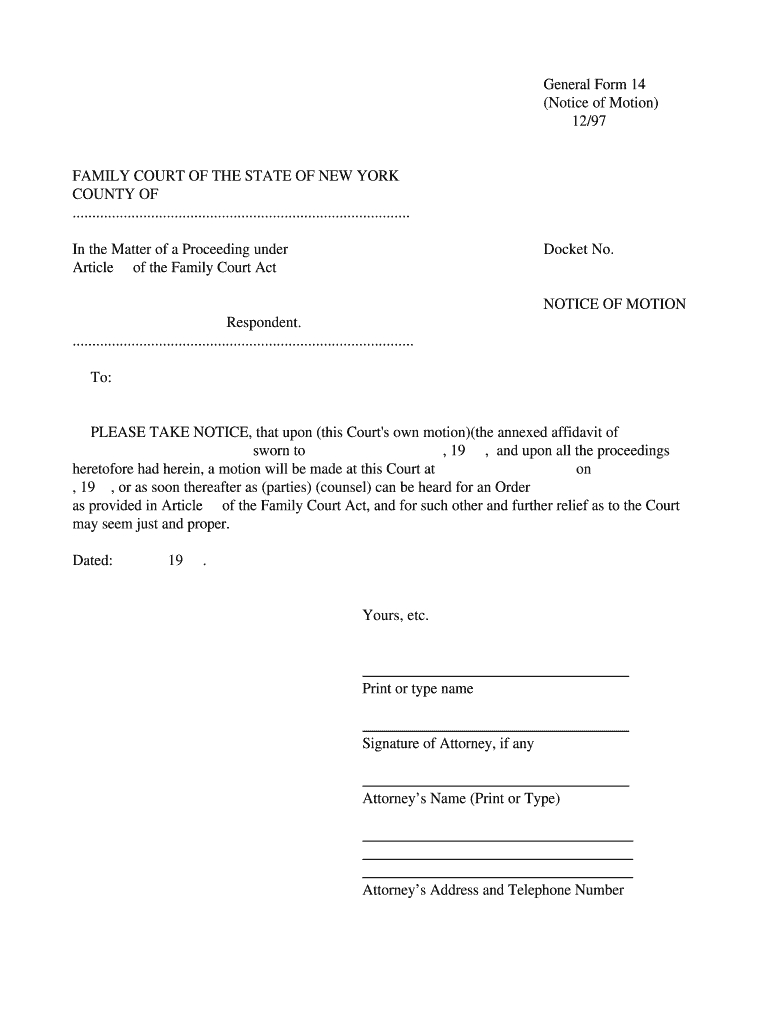 Blank Court Motion Forms – Fill Online, Printable, Fillable In Blank Legal Document Template