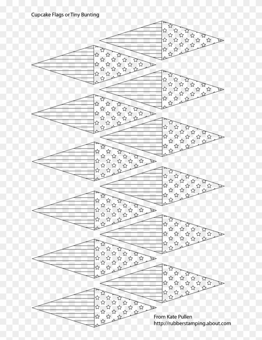 Blank Cupcake Flag Templates Printable – Sketch, Hd Png Inside Blank Shield Template Printable
