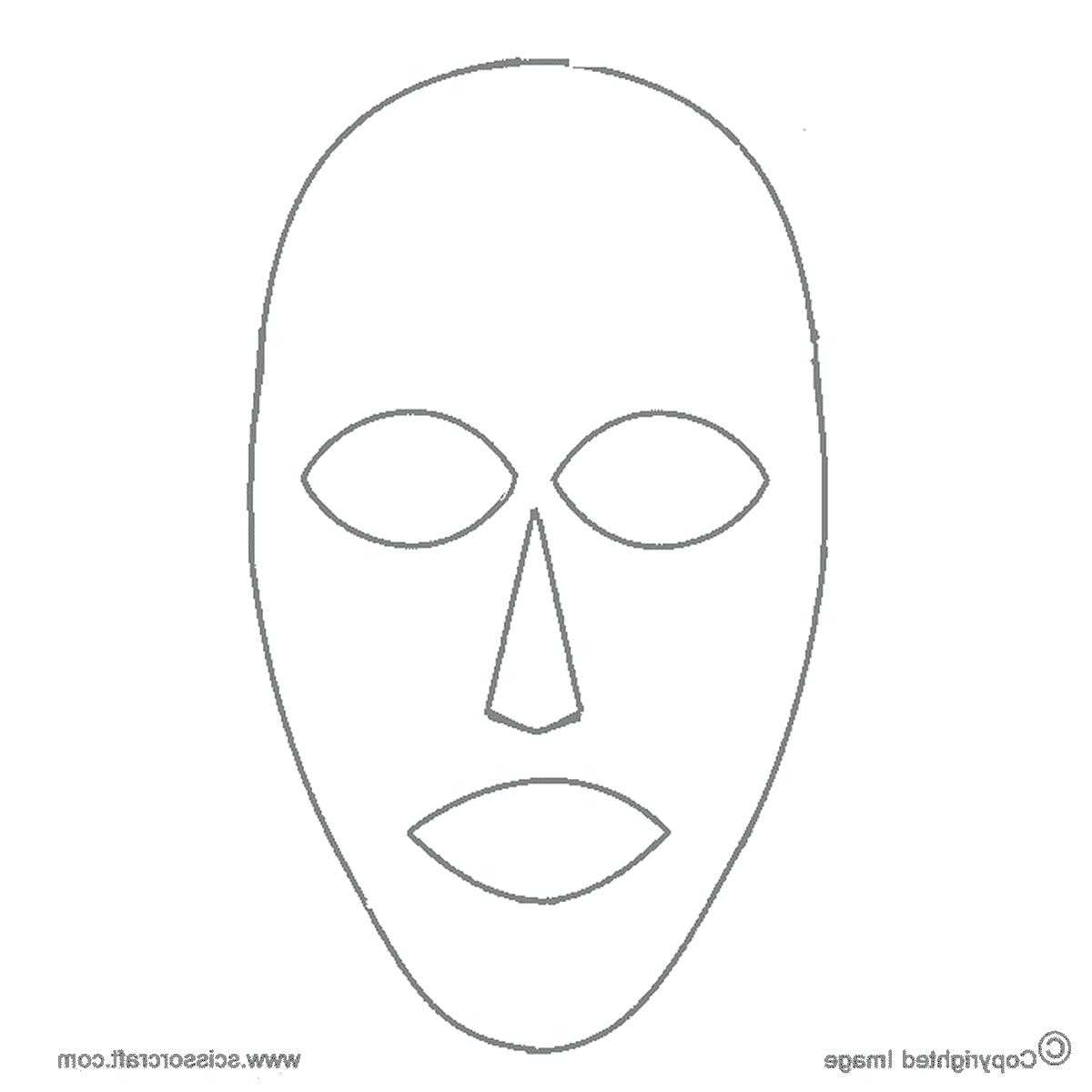 Blank Face Sketch At Paintingvalley | Explore Collection Within Blank Face Template Preschool