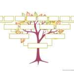 Blank Family Tree Template | Free Instant Download For Fill In The Blank Family Tree Template