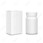 Blank Medicine Bottle And Cardboard Packaging, Vitamins, Examples.. Regarding Blank Packaging Templates