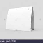 Blank Paper Tent Template, White Tent Card With Empty Space Throughout Blank Tent Card Template