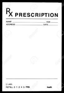 Blank Prescription Form Template - Karan.ald2014 in Blank Prescription Form Template
