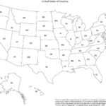 Blank Printable Map Of The United States And Canada with regard to United States Map Template Blank