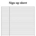 Blank Sign Up Sheets – Barati.ald2014 Within Potluck Signup Sheet Template Word