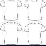 Blank T-Shirts Template with regard to Blank Tee Shirt Template