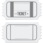 Blank Ticket Template Clipart Regarding Blank Admission Ticket Template