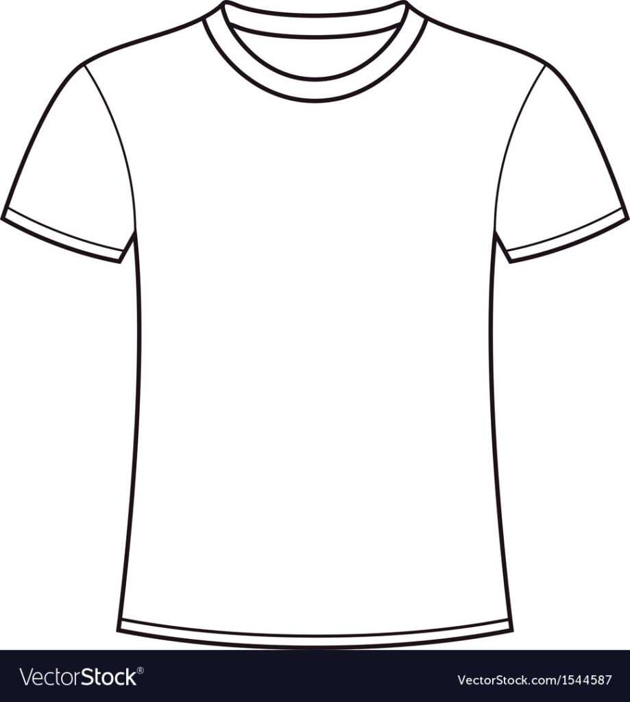 Blank White T Shirt Template With Blank Tshirt Template Pdf - Best ...