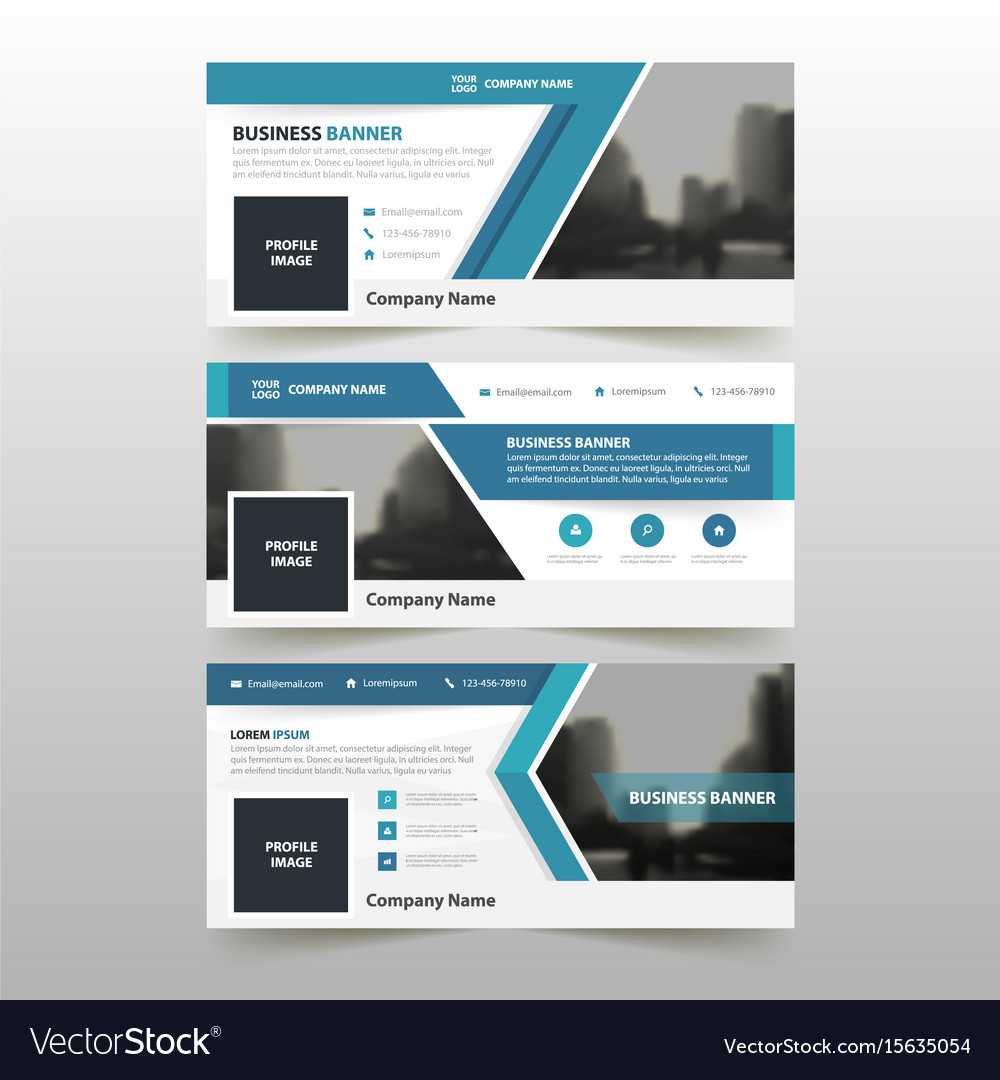 Blue Corporate Business Banner Template For Free Online Banner Templates