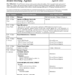 Board Meeting Agenda In Word | Templates At Throughout Agenda Template Word 2010